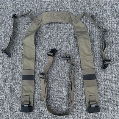 TACTICAL RAIDERS Tactical H-Harness Chest Shoulder Strap for MK3 MK4 D3CRM Tactical Chest Rig