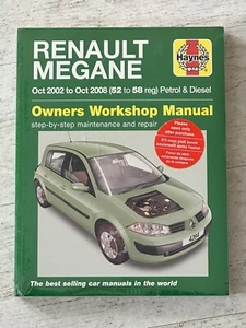 NEW - Haynes Manual 4284 - Renault Megane, 2002 to 2008, petrol & diesel - Picture 1 of 1
