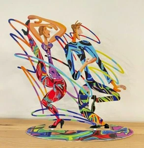 David Gerstein Art Rockers Scultura d'arte moderna in metallo - Imagen 1 de 9