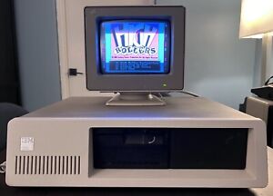 Vintage IBM PC 5150 Personal Computer Working 256K RAM 20MB Hard Drive VGA Card