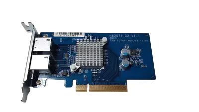 N82575-G2 QNAP Dual Port 1GB Network Adapter Half Height Bracket - Image 1 of 4