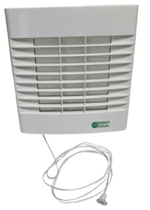 Bathroom Extractor Fan with Humidistat, Pullcord & Auto Shutters 100mm - Airvent - Picture 1 of 15