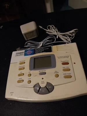 Contestador automático digital CASIO PhoneMate TA-150 fuente de alimentación de CA/CC raro probado  Foto 1 de 4