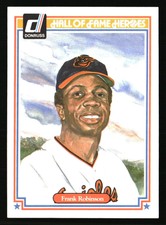 Frank Robinson  1983 Donruss Hall of Fame Heroes #19  Baseball Card