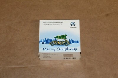 Cámper individual retro VW T2 decoración navideña 18D087790B mercancía nueva artículo Foto 1 de 3