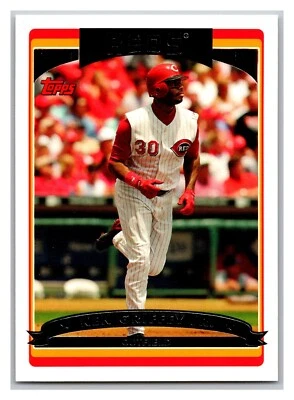2006 Topps Ken Griffey Jr #387 Cincinnati Reds HOF - Image 1 of 2