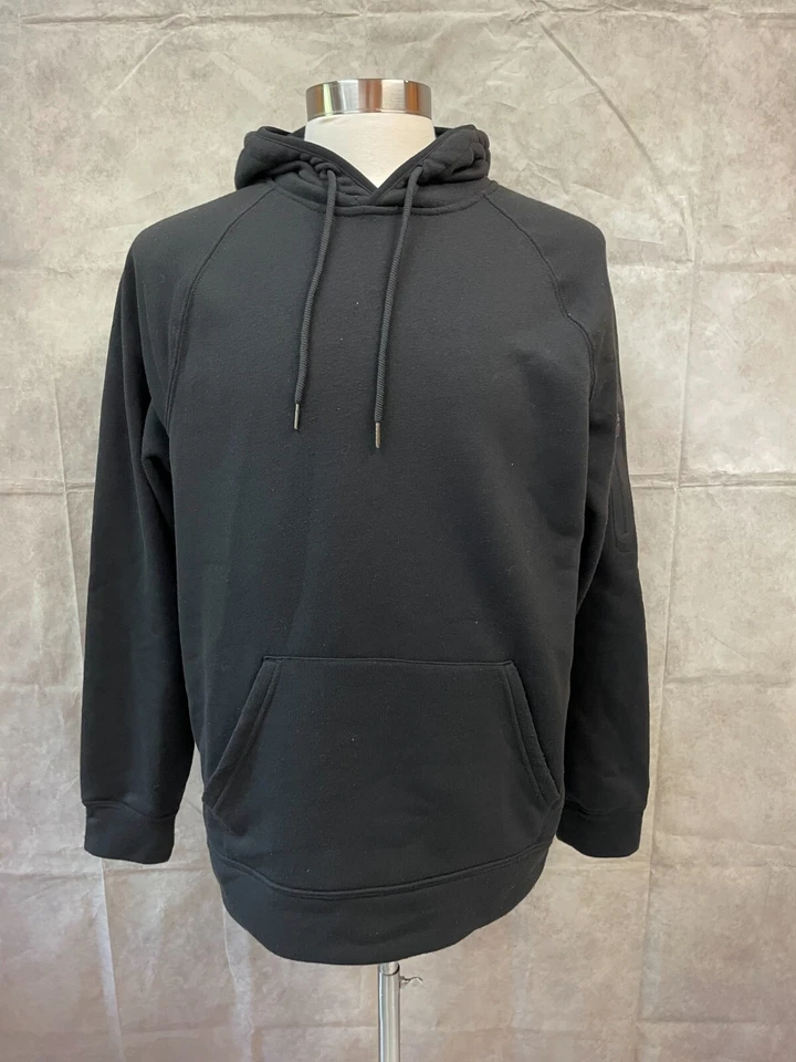 Sudadera con capucha negra para hombre RBX Live Life Active talla M mediana Foto 1 de 4