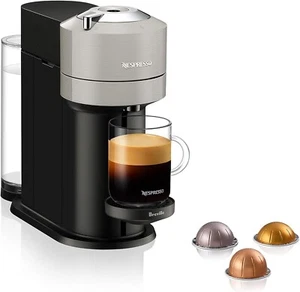 Cafetera y cafetera espresso Nespresso Vertuo Next de Breville gris claro - Imagen 1 de 8
