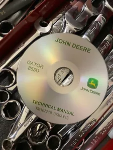 JOHN DEERE GATOR UTILITY XUV 855D Technical Service Repair Manual TM107219 CD - Picture 1 of 2