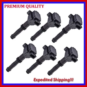 6PC IGNITION COIL EPS016 for 96-06 Porsche 911 Boxster H6 2.7L 3.2L 3.4L UF346 - Picture 1 of 4