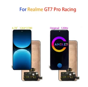 AMOLED do Realme GT7 Pro Racing Wyświetlacz LCD Ekran dotykowy Digitizer Montaż - Zdjęcie 1 z 1