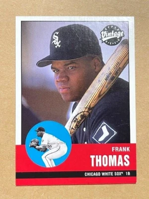 Frank Thomas ~ 2001 Upper Deck Vintage #137 Chicago White Sox - Image 1 of 2