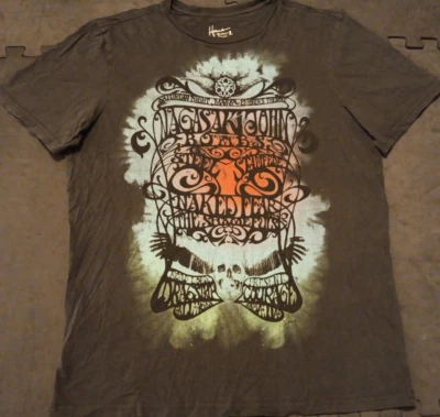 Camiseta Unisex Lg Howe Pima Algodón Desnudo Miedo Gráfico Foto 1 de 4