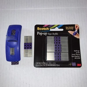 Scotch Pop Up Geschenkpapier lila Handgelenkband Streifenspender & 4 Nachfüllstreifen - Bild 1 von 18