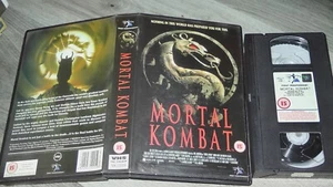 Mortal Kombat VHS Video Big Box Ex Rental Cert Kung Fu Martial Arts - Picture 1 of 1
