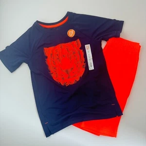 Jumping Beans Boys Tiger 2 Piece Set Mesh Shorts & Shirt Size Youth 8 - Picture 1 of 5