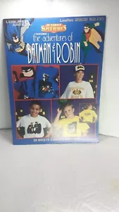 DC Comics Batman Robin Super Hero Cross Stitch Waste Canvas Pattern Booklet NEW! - Picture 1 of 2