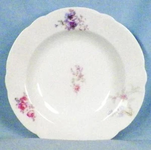 Leonard Vienna Austria Fruit Dessert Bowl Wildflowers Porcelain Antique - Picture 1 of 5