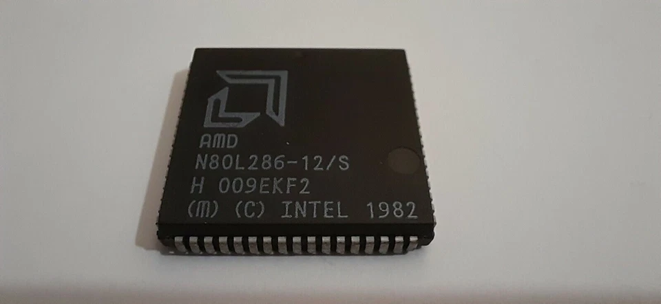 AMD N80L286-12/S PLCC-68 12MHz 286 retro CPU Prozessor - Bild 1 von 1