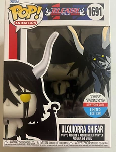 Funko Pop! Bleach Ulquiorra Shifar NYCC giocattolo Tokyo #1691 con schizzo figura in vinile - Foto 1 di 6