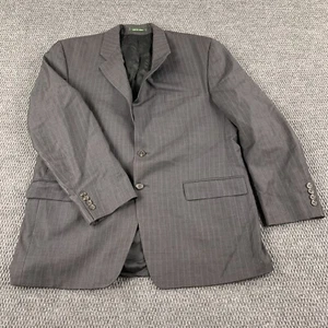 Lauren Ralph Lauren Men’s 43R Wool Single Breasted Blazer Sports Coat Pinstripe - Picture 1 of 12