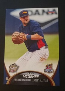 2016 Internacional League All Stars Caey McGehee #25 Toledo Mud Hens