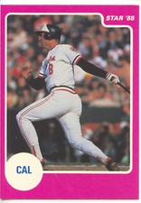 1988 Star Co Cal Ripken Jr Glossy Promo