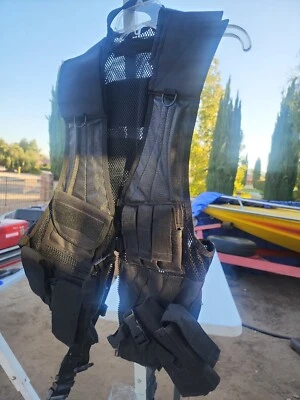 UTG 547 Law Enforcement Tactical Vest - Black XL - Image 1 of 3