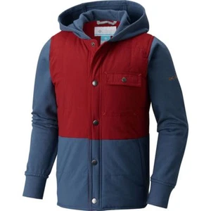 Columbia Evergreen Ridge Hybrid Hoodie - Boys Youth Small (8) 1801361-611 - Picture 1 of 2