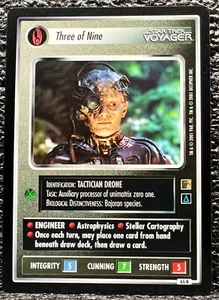 Star Trek CCG 1E The Borg TB 65R 2001 - Three of Nine - Imagen 1 de 2