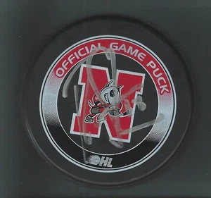 Ryan Strome Signed Niagara Ice Dogs Official Game Puck Edmonton Oilers - Picture 1 of 1