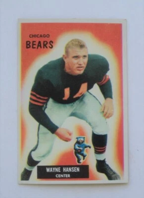 HIGH GRADE 1955 Bowman #125 Wayne Hansen Bears MINT -  - Image 1 of 2