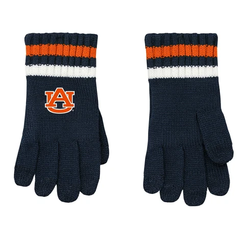 Outerstuff NCAA Youth (8-20) Auburn Tigers Knit Gloves, One Size Fit Most Cover
