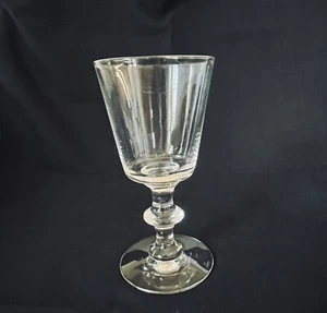 Vintage Hawkes signed Wine Glass. 5 1/8. Plain 7335 - Picture 1 of 2