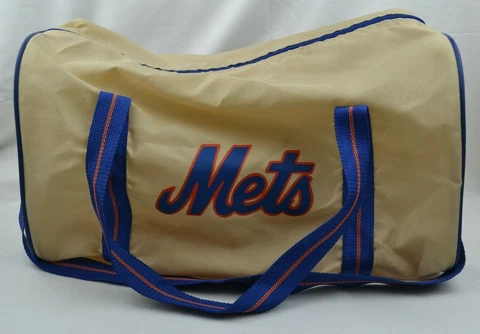 Vintage NY Mets Baseball Coca Cola Nylon Duffle Gym Bag Cover