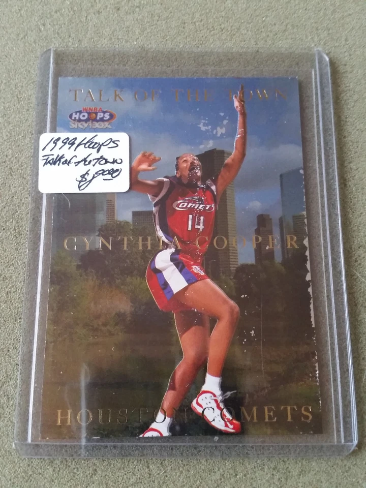 1999 Hoops WNBA Talk of the Town #1 Cynthia Cooper - Image 1 of 1