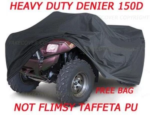 Cubierta negra para ATV Kawasaki KVF 300 400 Prairie 4x4 2X4 PTBATC-KSK34PRLB - Imagen 1 de 1