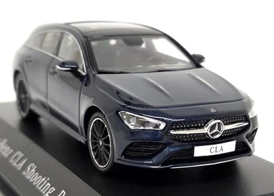 Spark 1/43 Mercedes Benz CLA Shooting Brake X118 jeansblau Resin Modellauto - Bild 1 von 4