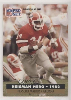 1991 Pro Set Mobil FACT Herschel Walker #44 - Image 1 of 2