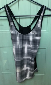 Nike Cross-Back Dri-Fit Tankini/Tanktop mit Meshrücken | Größe L | Neu ohne Etikett - Bild 1 von 3