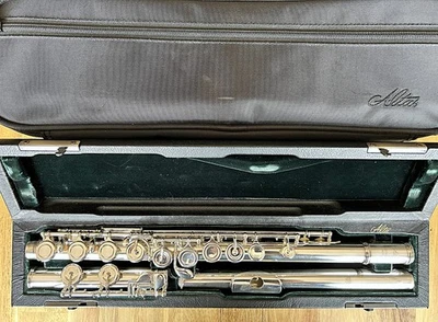 ALTUS 907 SOLID SILVER HEAD (.958) CLOSED-HOLE FLUTE - C-FOOT - SERVICED - Image 1 of 4
