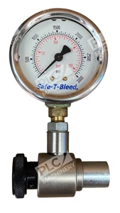 Safe-T-Bleed 0-200BAR 0-3000PSI Pressure Check Assembly STB-PCA-3000 - Picture 1 of 8