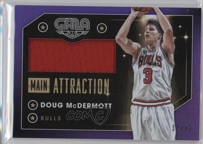 2015-16 Panini Gala Main Attraction Memorabilia Purple /40 Doug McDermott #14 - Image 1 of 2