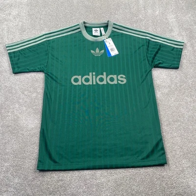 Adidas Adicolor Poly TShirt Collegiate Green Men's Size Small JP1028 - Image 1 of 4