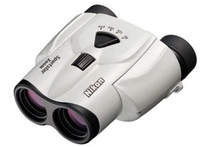 Nikon SportStar 8-24x25 Zoom Binoculars White Compact Used - Picture 1 of 3