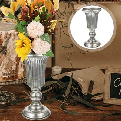 Schlafzimmer Metall Vase Dekorative Blumenbehälter Metall Vase Home Tisch - Bild 1 von 4