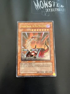 YUGIOH FÜSILIERDRACHE DAS DUAL MODE TIER ULTIMATE RARE RDS-DE031 1.AUFLAGE BESPIELT - Bild 1 von 7
