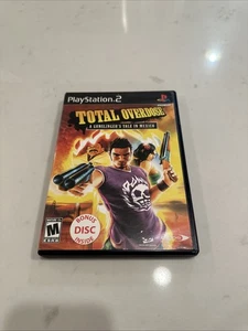 Total Overdose A Gunslinger's Tale in Mexico (PlayStation 2, 2005) PS2 CIB avec DVD - Photo 1/5