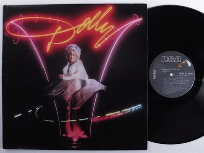 DOLLY PARTON Great Balls Of Fire RCA LP VG++ gatefold x - Image 1 of 2
