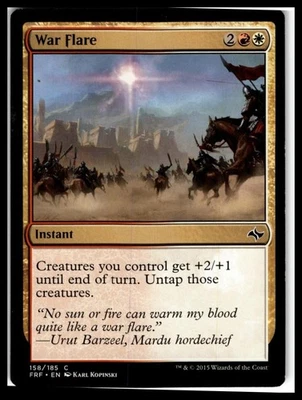 Fate Reforged #158 War Flare - Image 1 of 2
